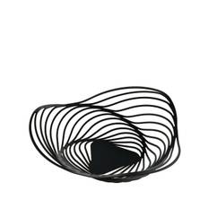 Alessi - Trinity fruktskål - unisex - rostfritt stål - one size - Svart