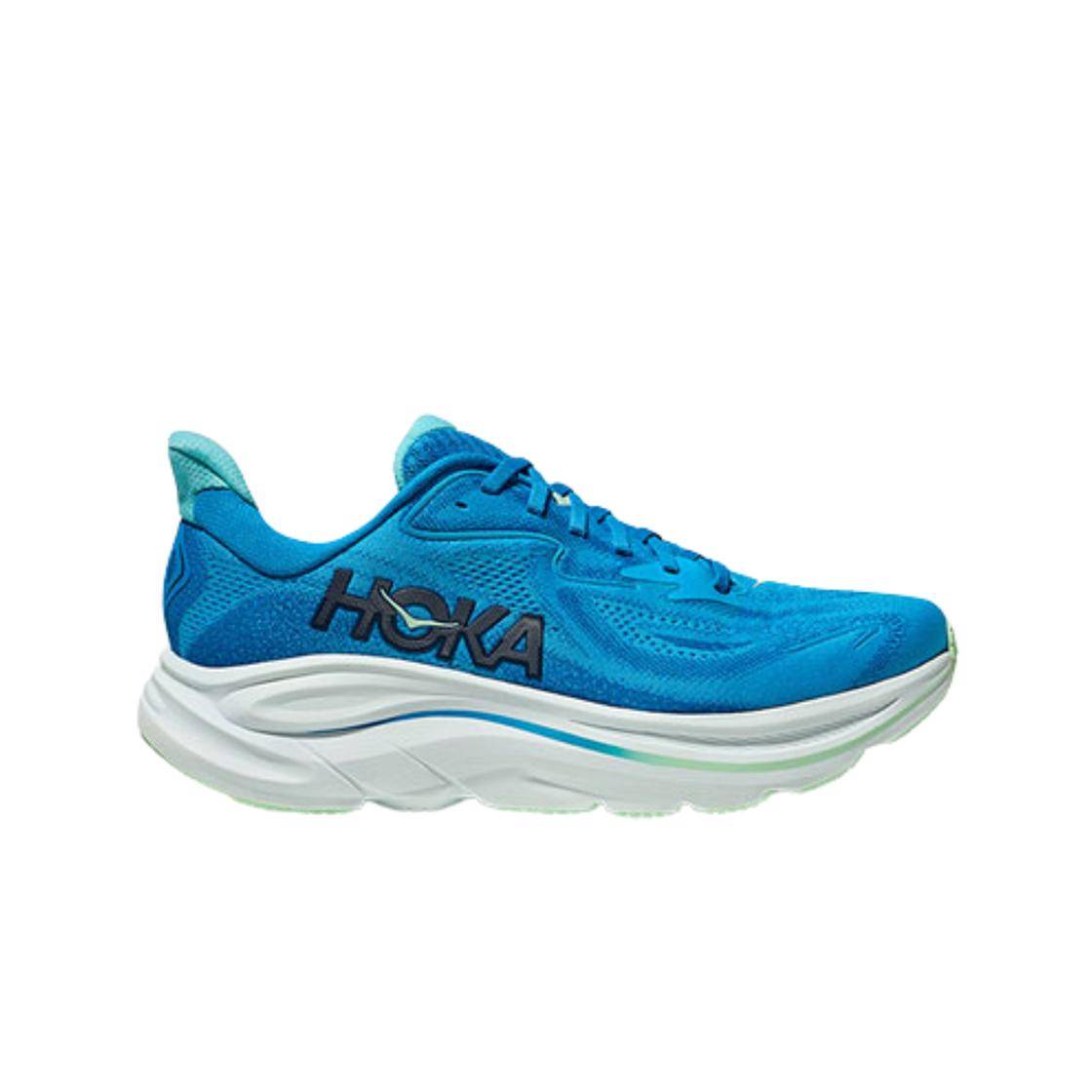 HOKA Clifton 10 Wide Skyward Blue Herr Sneakers 1162032-HSK cm