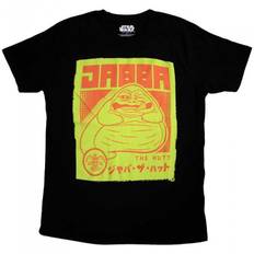 Star wars: Return Of The Jedi Unisex Adult Jabba The Hutt Japanese T-Shirt M svart