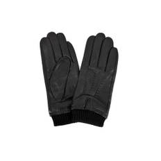 Eastern Counties Leather Mens Rib Cuff Gloves - XL / Black