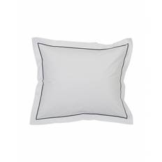 Lexington Hotel Collection Örngott Percale Vit/ Blå 50x60 cm