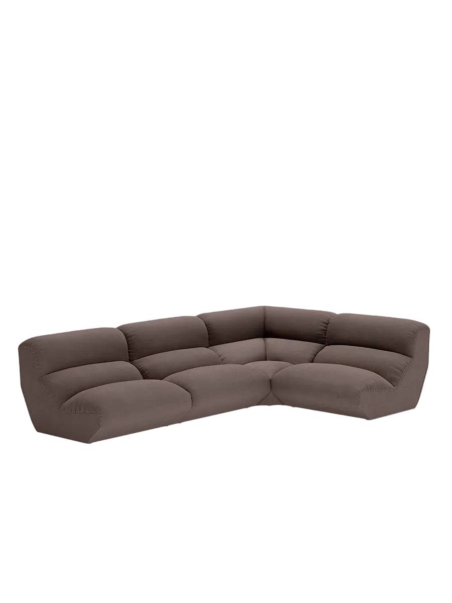 Hi Lo Modular Sofa, Configuration C fra &Tradition Vidar 0386 - Jacobsen Plus