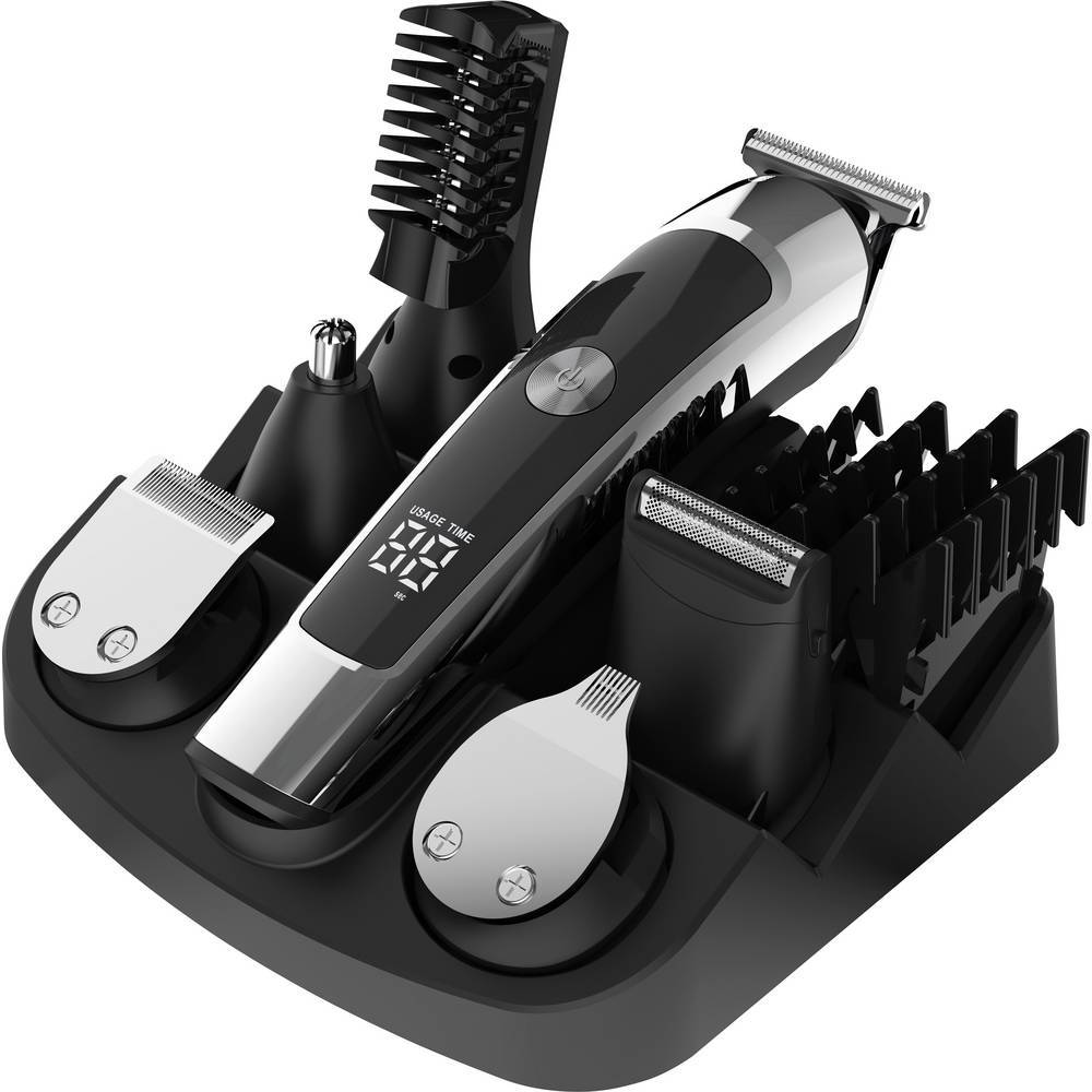 Elevar Skäggtrimmer, Hårtrimmer, Öron-/näshårstrimmer Svart