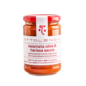 Ottolenghi sauce med oliven og harissa, 350 g