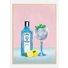 Gin Cocktail Poster (50x70 cm)
