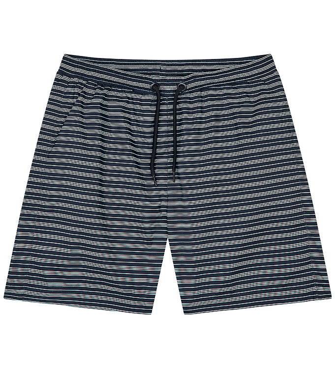 Mads Nørgaard Badeshorts - Sandrino - Sky Captain/Vanilla Ice/Ca - Mads Nørgaard - 14 år (164) - Badetøj
