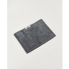 Tekla Organic Terry Bath Towel Charcoal Grey