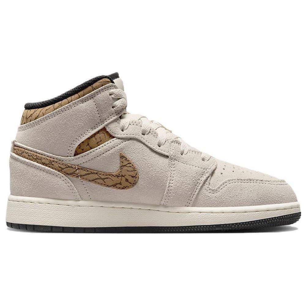 Jordan 1 Mid SE Brun Elefant GS DZ5369-102 cm
