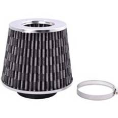 Espeeder universal bil luftfilter 3 tum kall luft intag kompressor för 76mm oljeslangar kit - Kolfiber