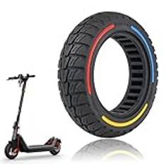 MotuTech 9,5 x 2,5-6,1 däckfritt däck för NIU KQi3 KQi3 Sport KQi3 Pro KQi3 Max skoter skoter däck punktering anti-slip elektrisk (1, 3 färger)