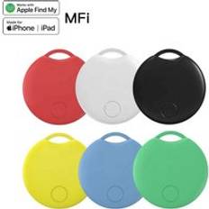 RSH MFi Certified Airtag Find My Smart Tag BLE Tracker Wallet Luggage Bike Mini GPS Tracking Device Key Finder Locator for Apple