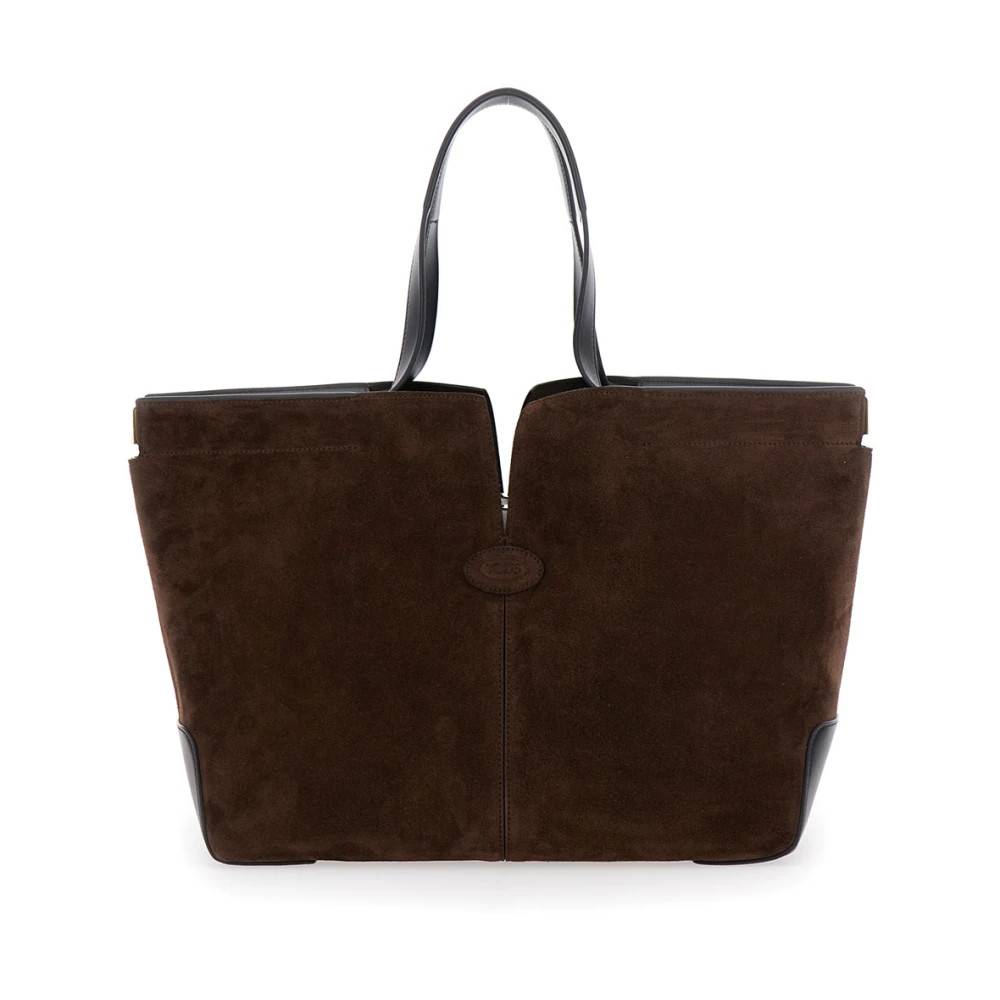 Tod's Brun Tasker til Stilfuld Shopping - Tasker - Dame - Brun - ONE SIZE - Uld