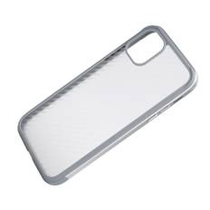 SULADA Mobile Phone Covers Fiber Texture Metal Frame Full Body Phone Case for iPhone 11