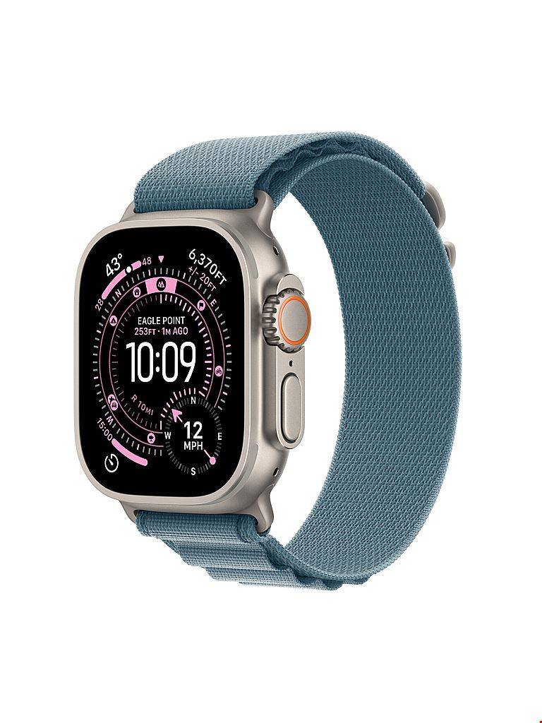 Watch Ultra 3 GPS+Cell 49mm Natural Titanium Light Blue Alpine Loop - Large