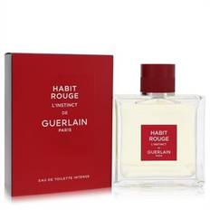 Habit Rouge L'instinct by Guerlain - Eau De Toilette Intense Spray 100 ml - för män
