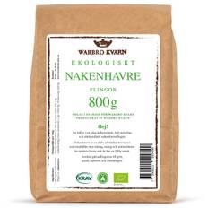 Warbro Kvarn Nakenhavre Flingor 800g