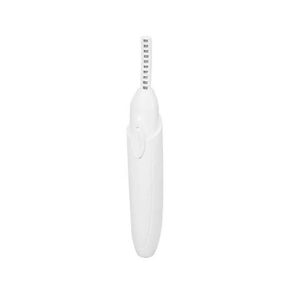 Makeup Tool Kits Heated Eyelash Curlers Portable Curved Structure 10s Preheating USB Charging 3 Levels Temperature White Lash a