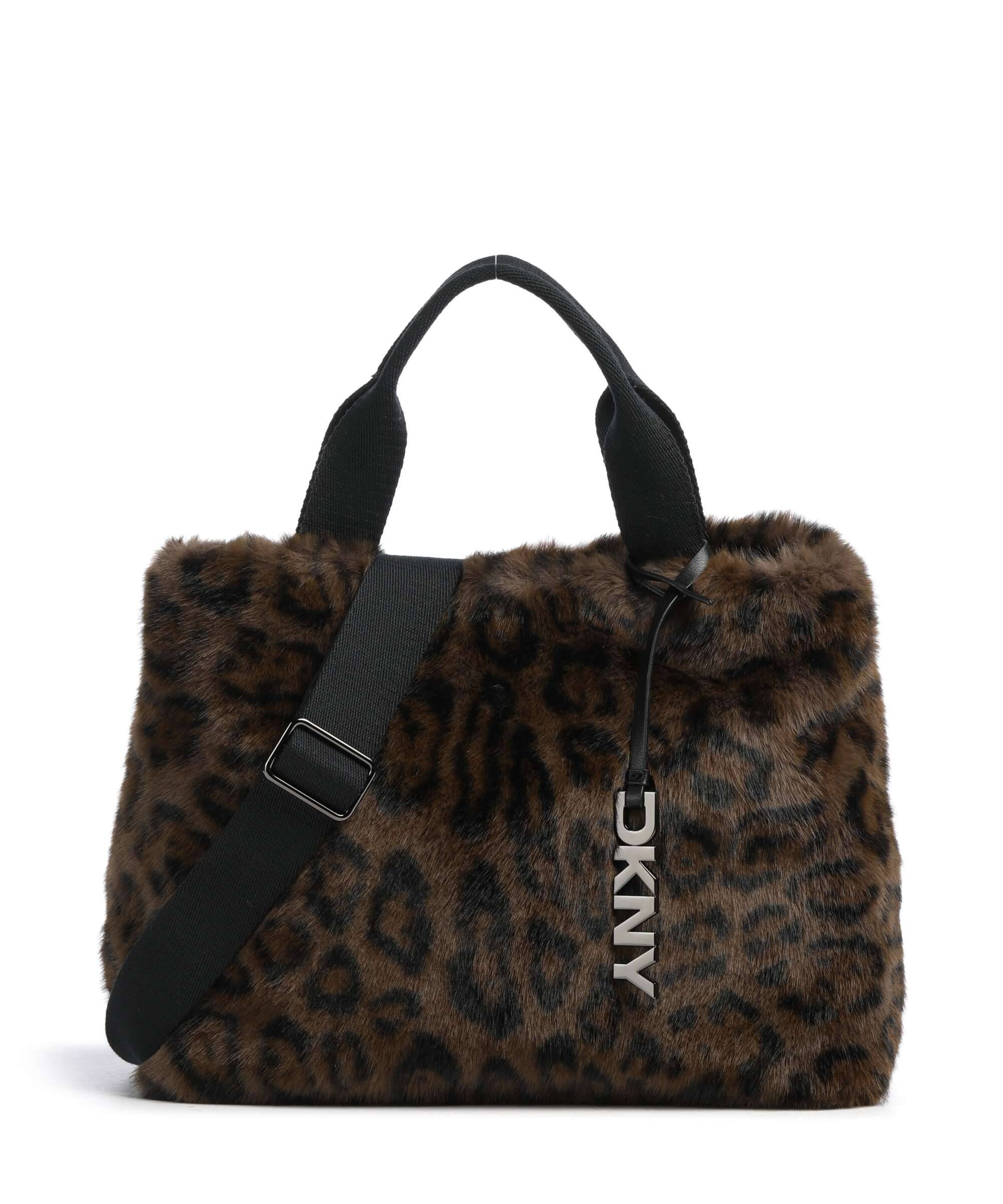 DKNY Roni Håndtaske leopard