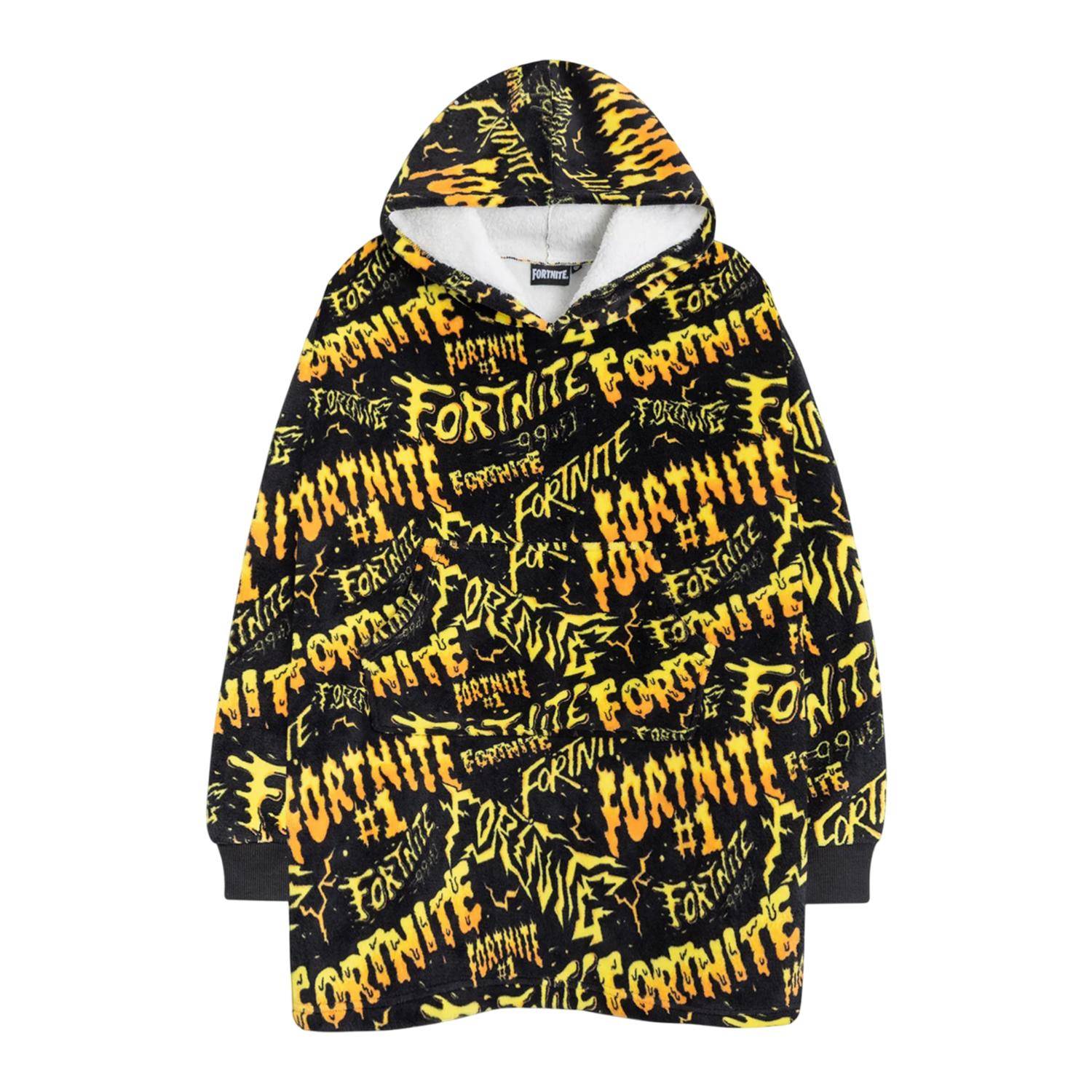 Fortnite Childrens/Kids Character Blanket Hoodie One Size
