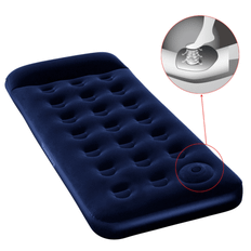VidaXl Bestway - Uppblåsbar Bestway Luftmadrass Inbyggd Fotpump 188 X 99 X 28 Cm