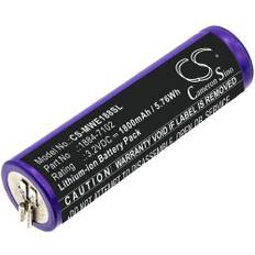 Kompatibelt med Moser Wahl 1884 Li+Pro, 3.2V, 1800 mAh