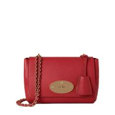 Mulberry, Taske, Dame, Rød, ONE SIZE, Uld, Elegant Lily Scarlet Red Taske - ONE Size