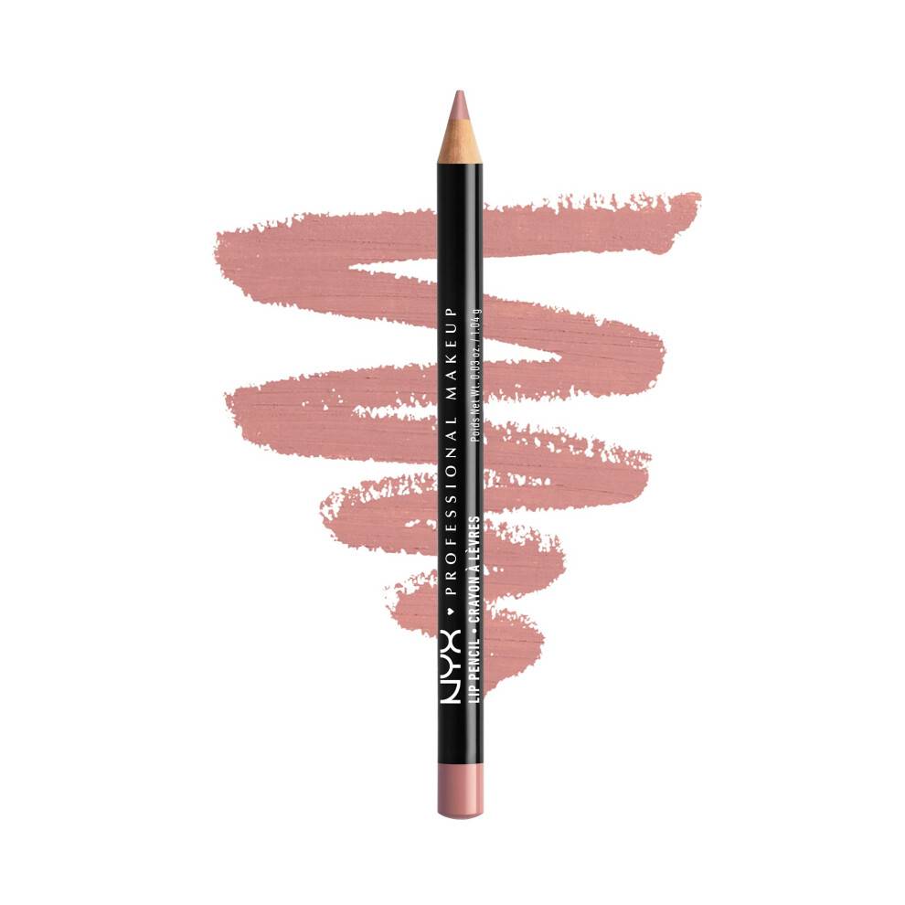 NYX PROFESSIONAL MAKEUP Slim Lip Pencil Langtidsholdbar cremet Lip Liner - Lyser?d