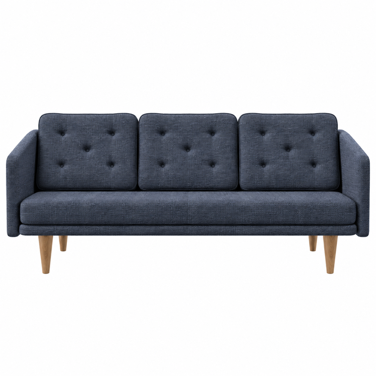 No. 1 Sofa 3-personers, Mood af Børge Mogensen Mood 5104 - Olieret eg - Jacobsen Plus