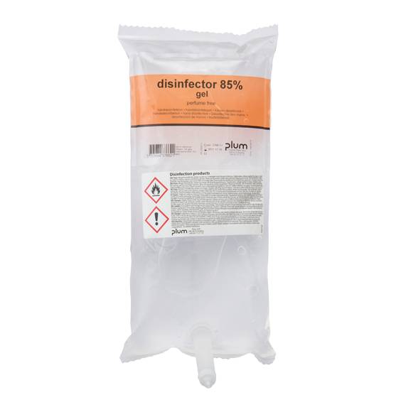 Plum Disinfector Bag in Box 1L