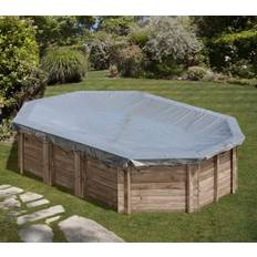 Säkerhets-/Vinteröverdrag Family 632x335 oval formskuret 580g/m²
