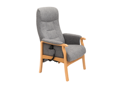 Hjort Knudsen - Odin 3238 otiumstol m. elektrisk sædeløft - Small / Microfiberlæder / Kentucky - 2592 Beige