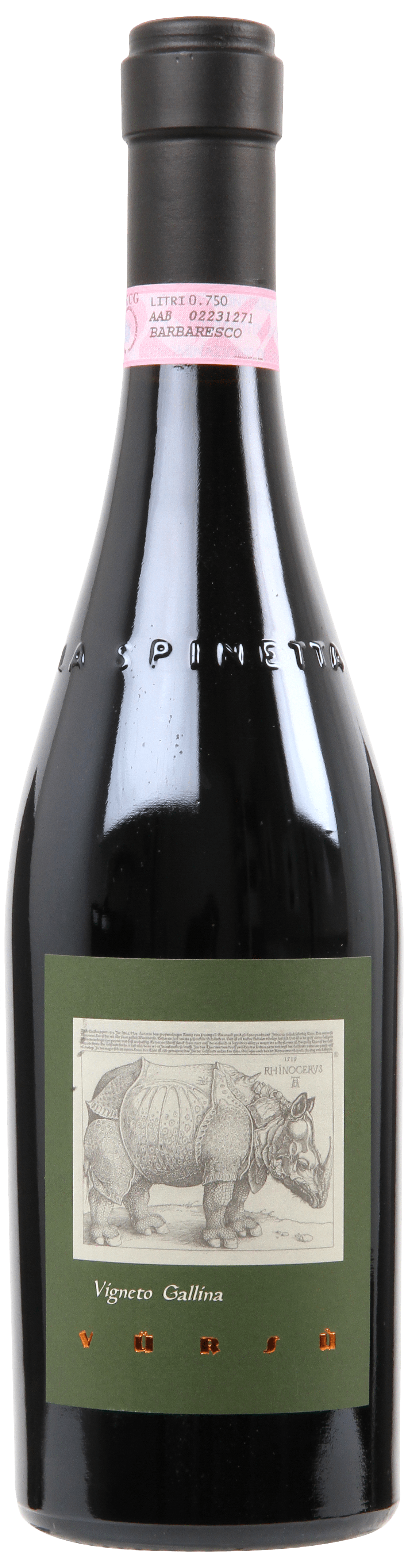 La Spinetta, Barbaresco Gallina Vürsù, 2009