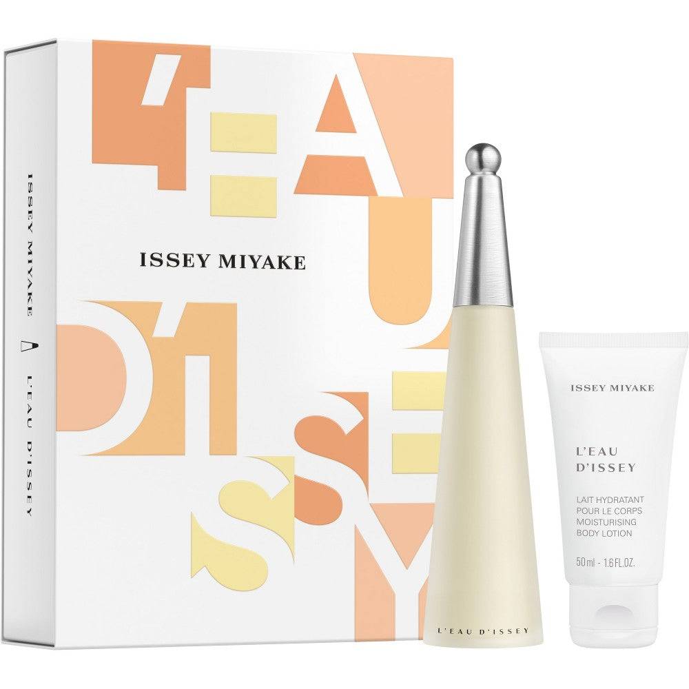 Issey Miyake L'Eau d'Issey gavesæt til kvinder kropsmælk 50 ml + Eau de Toilette 50 ml