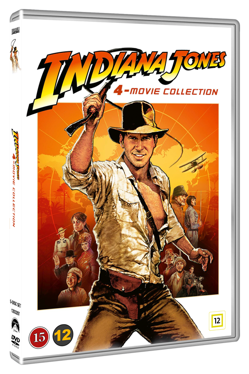 INDIANA JONES: 4 MOVIE COLLECTION - (DVD) - (Region 2)
