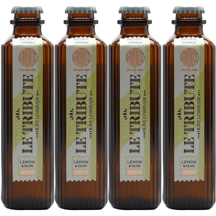 Le Tribute Olive Lemonade 4x200ml
