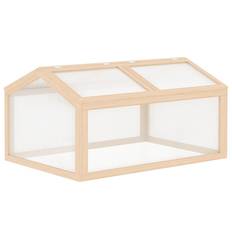 Växthus polykarbonat 102x71x53 cm