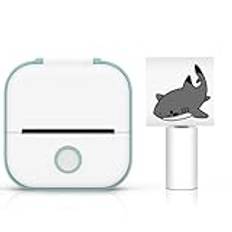 Mini Printer Sticker Printer Bärbar Termisk Skrivare Inkless Sticker Maker Maskin Bluetooth-Skrivare Telefonskrivare