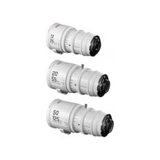 DZO PICTOR 12-25/20-55/50-125MM T2.8 WHITE BUNDLE