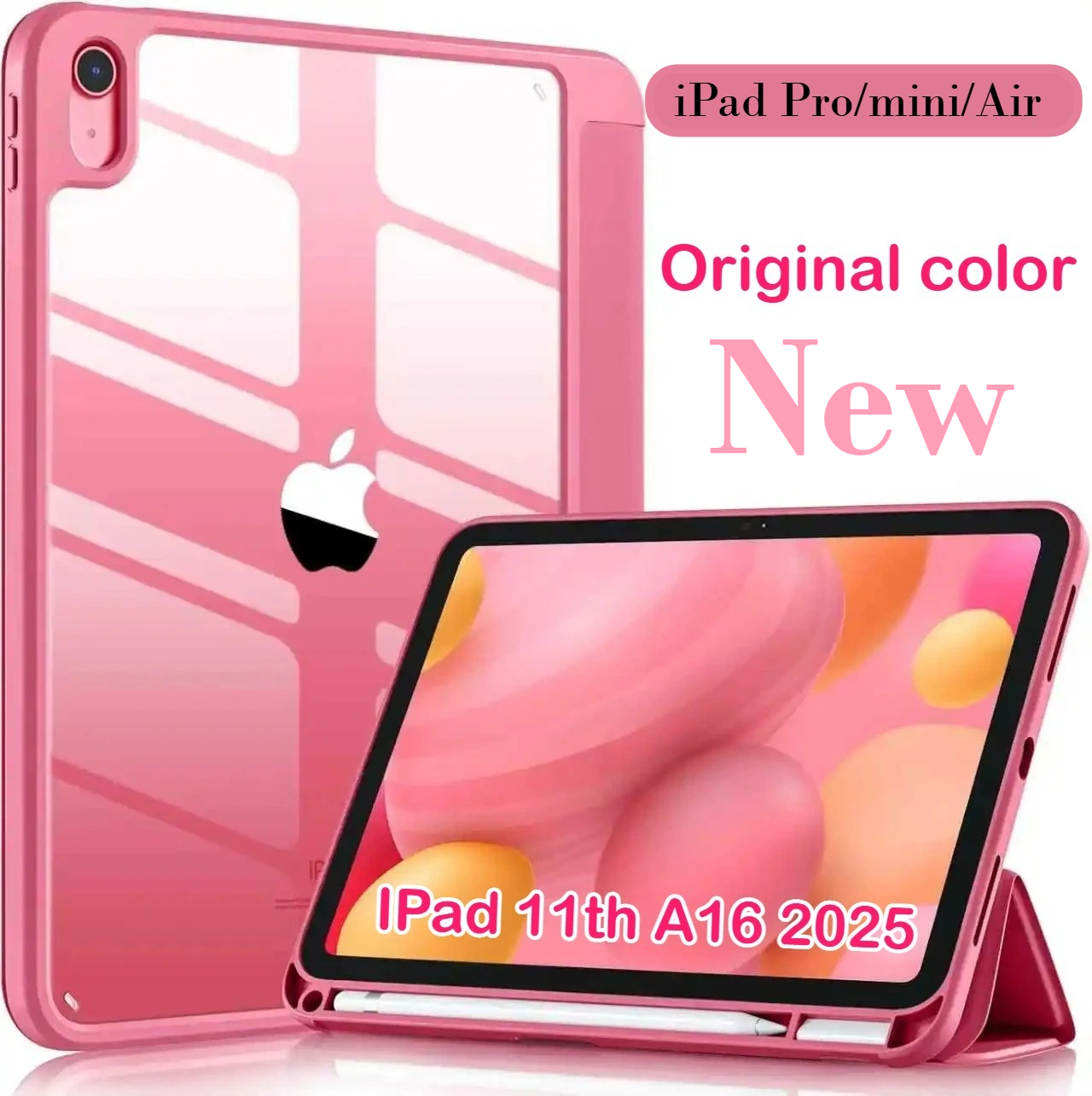 2025 New for Ipad Pro M5 Air 11 10 9 8 7 6 th Generation Case for IPad A16 Air 6 5 4 3 Pro 12.9 11 13 inch M3 M4 M2 Back Cover