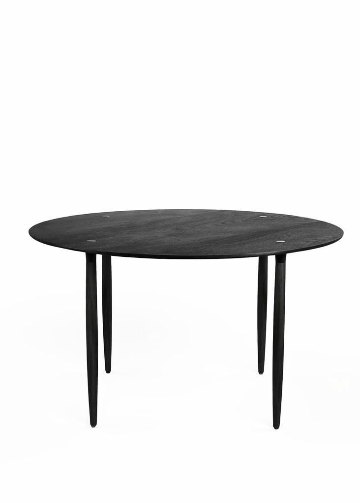 Slow spisebord Ø125 cm, onyx eg fra Stellar Works - Jacobsen Plus