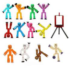 Stikbot Actionfigurer i tilfældig farve - sjove animationsdukker med G Db