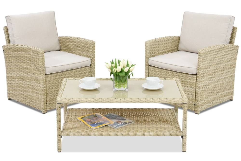 Monaco Terrace Garden Point trädgårdsmöbler beige