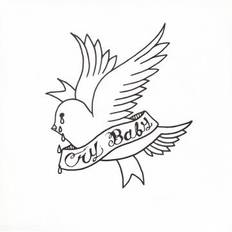 Lil Peep - Crybaby (Limited Edition) (Hvid Vinyl) (Mindre Coverskade)