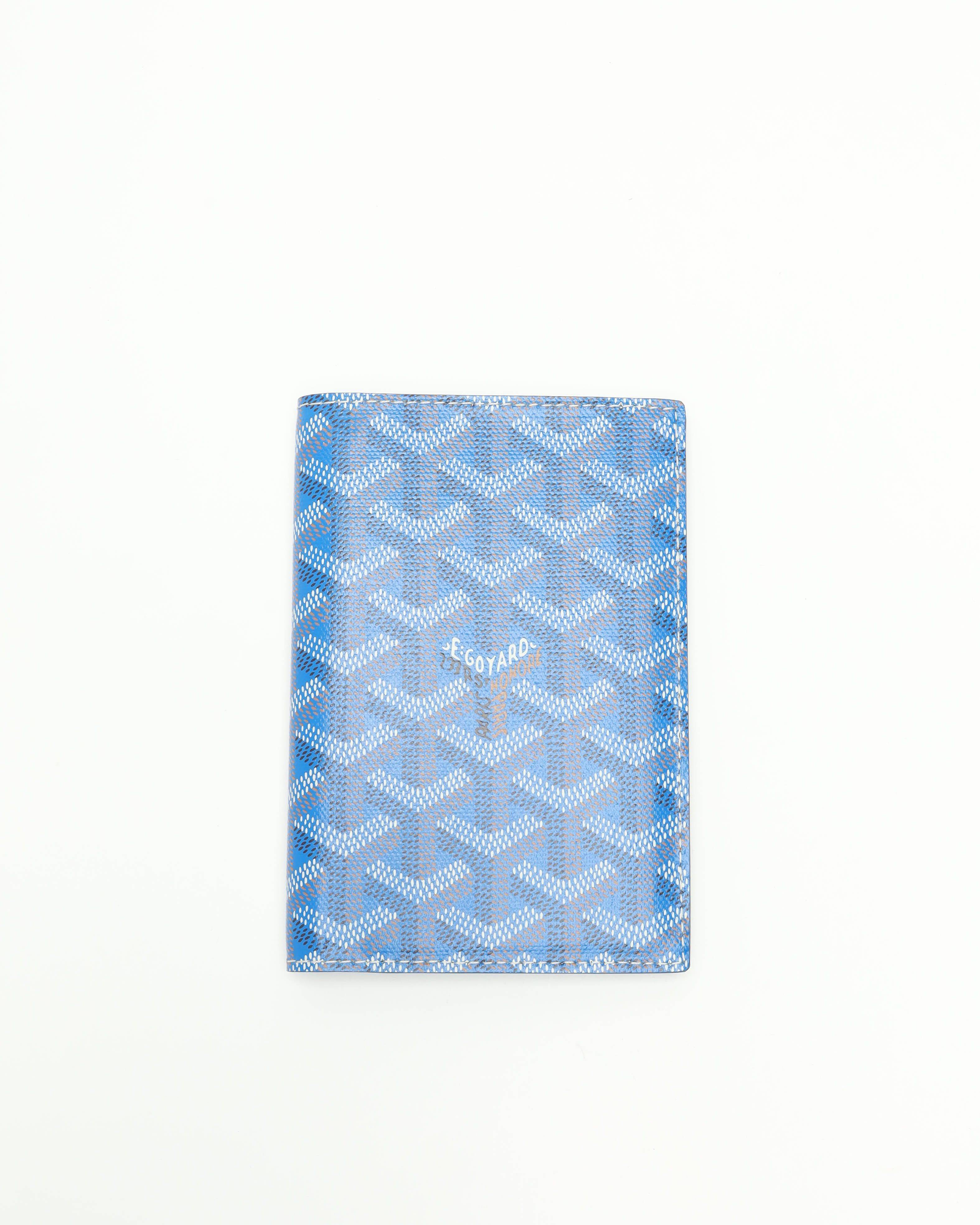 Goyard Grenelle Passport Cover - Blue - One Size