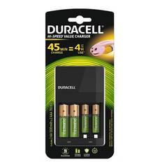 Duracell AA / AAA snabbladdare inkl. 2xAA / 2xAAA batterier - CEF14