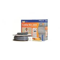 Golvvärmekabel kit ebeco, 200w, 18,5 m