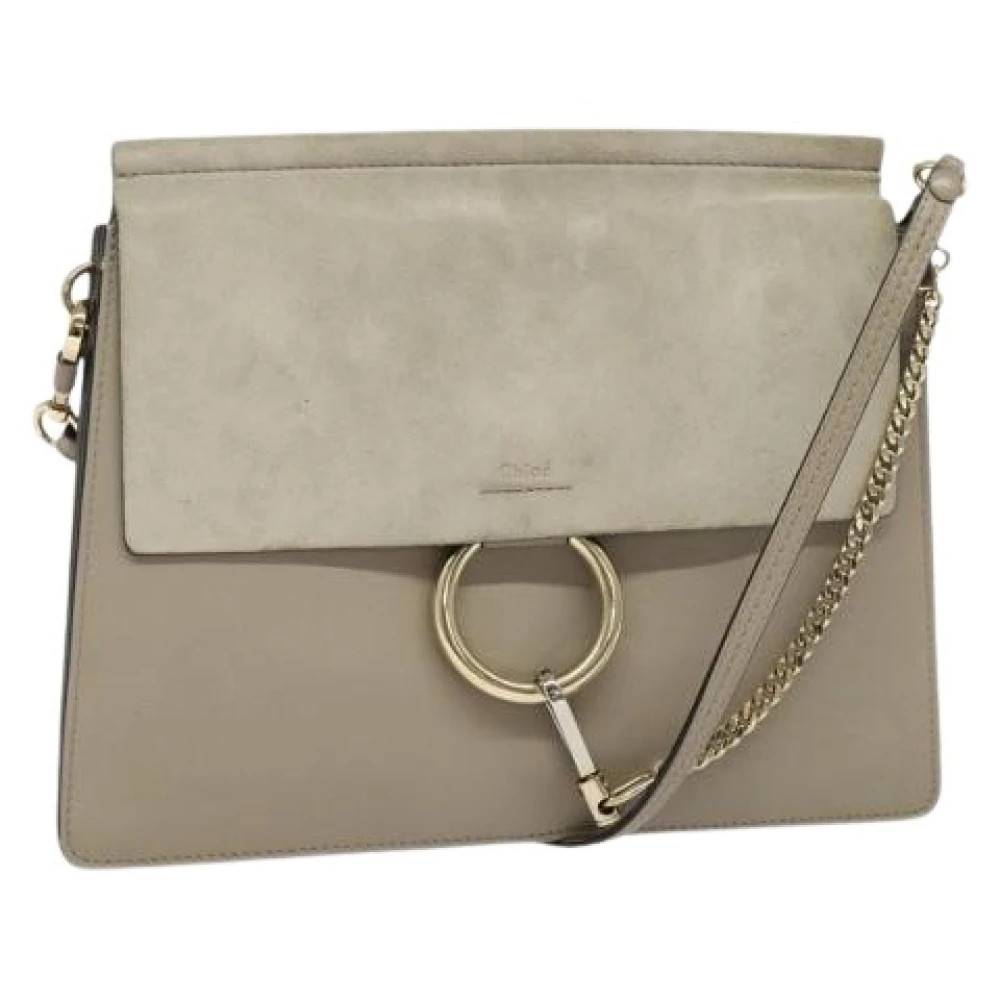 Chloé Pre-owned - Pre-owned Axelremsväska i mocka Vintage - Dam - ONE Size - Mocka