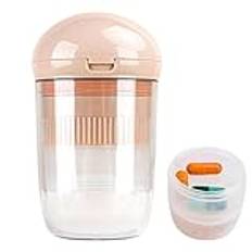 Piller, piller tablettskärare, Tablet Divider Medicine Grinder With Storage Box, Bärbar multifunktionell pillerskärare för pojkar, flickor, vänner