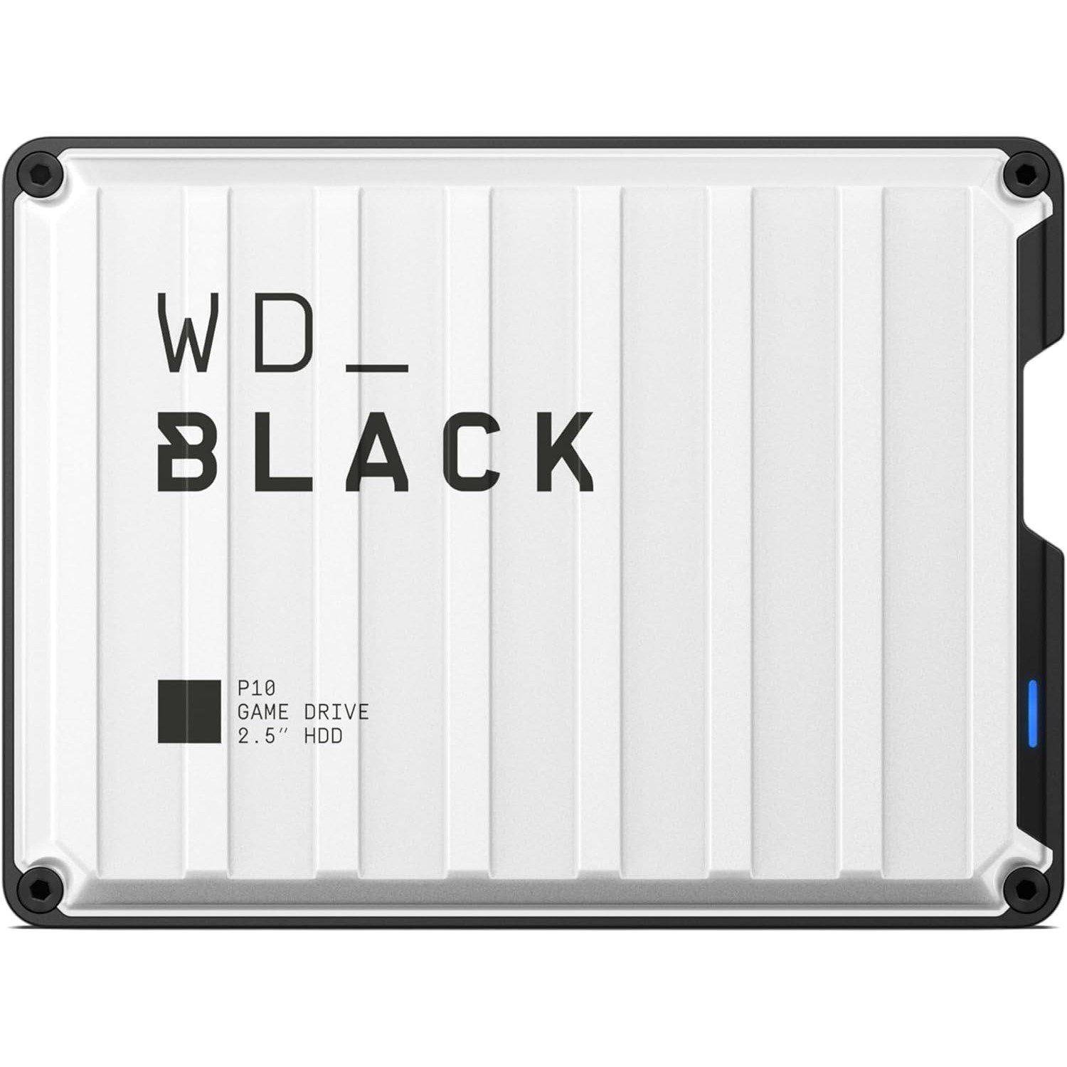 Western Digital Wd_Black P10 Game Drive Works With Playstation® - 5Tb (White)