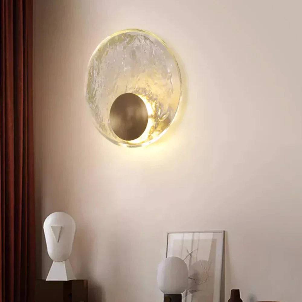 CrystalLuxe - Elegant LED Kristall Vägglampa - Varmvit (2700-3500K) / 25 CM
